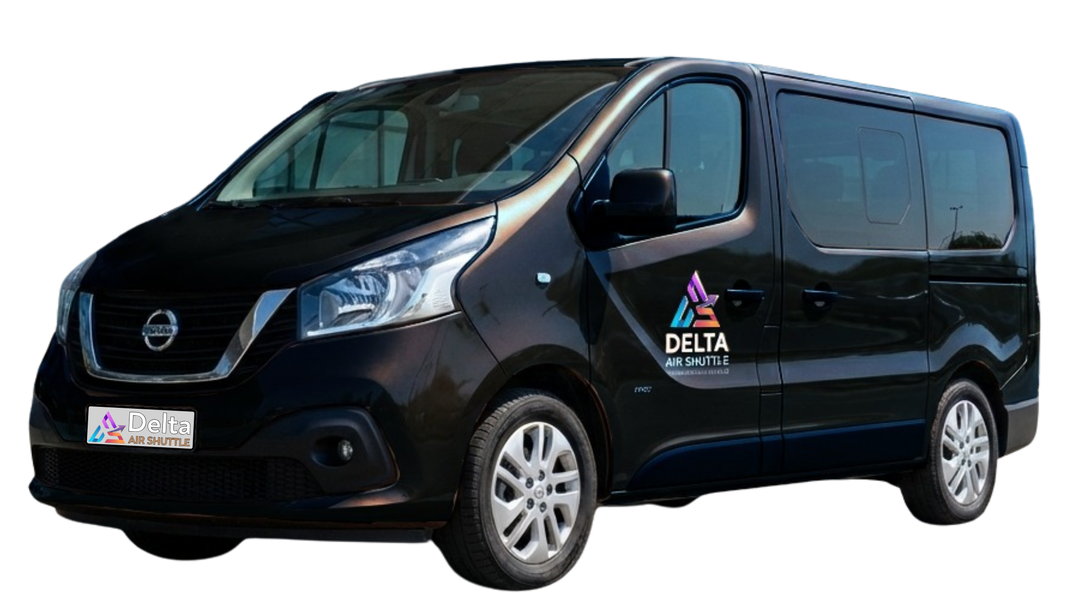Delta Air Shuttle van